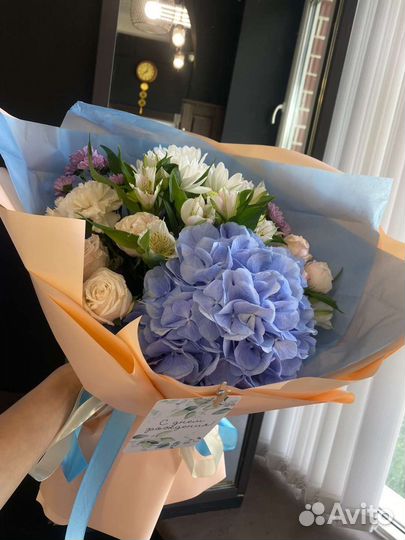 Живые цветы букеты