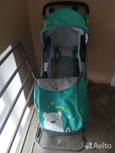 Детские санки коляска