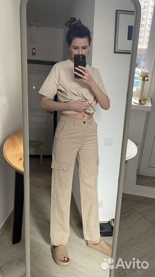 Брюки карго на высокий рост tall