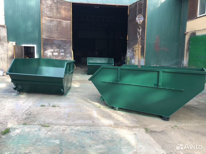 Бункер бак для мусора контейнер 8 кубовый ло