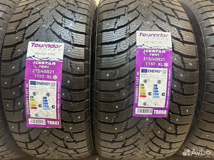 Tourador Ice Star TSW1 275/45 R21 и 315/40 R21 113S