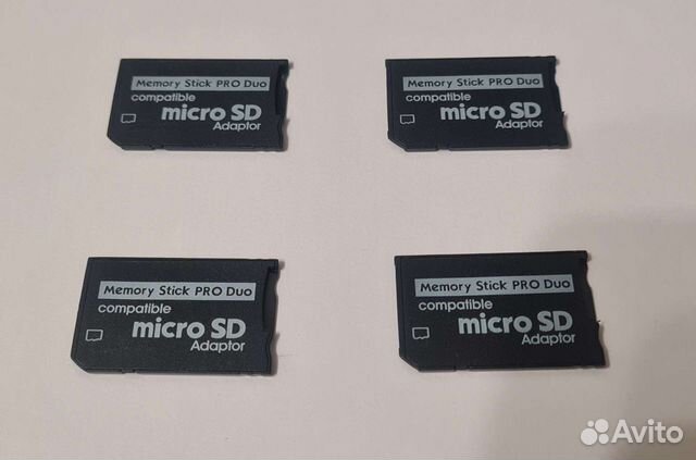 Переходник Ms pro duo на micro sd