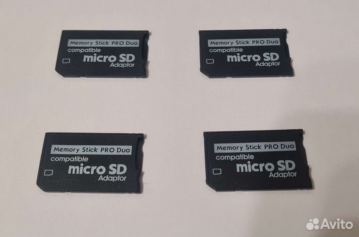 Переходник Ms pro duo на micro sd