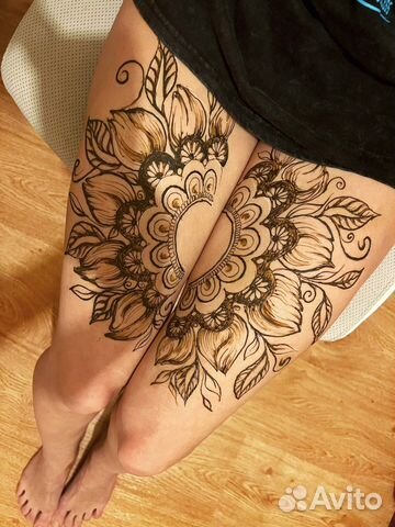 Мехенди временное тату