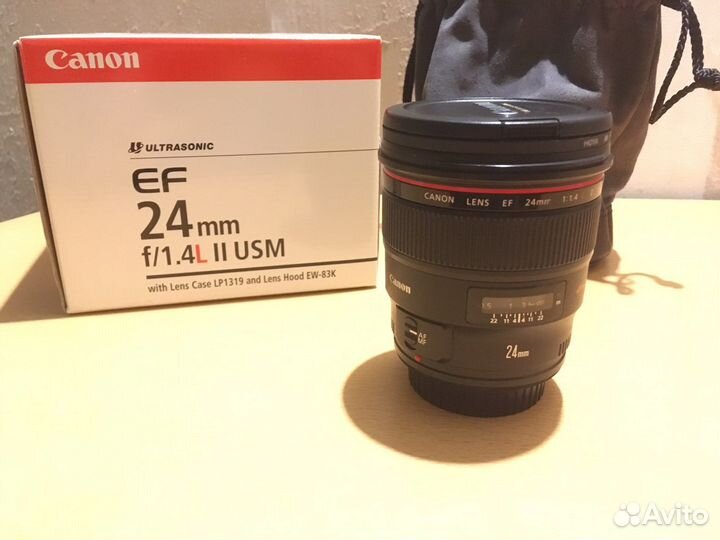 Canon EF 24mm f/1.4L II USM