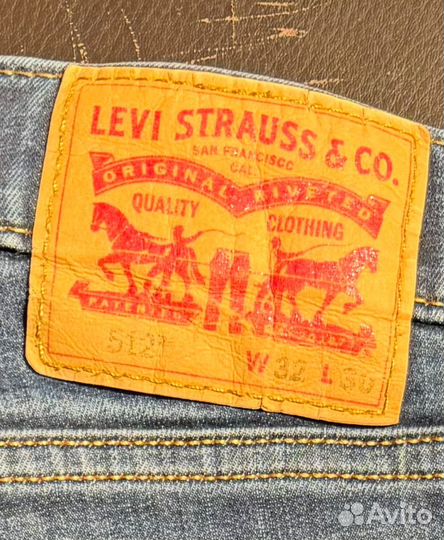 Levis 512 W32L30 джинсы оригинал