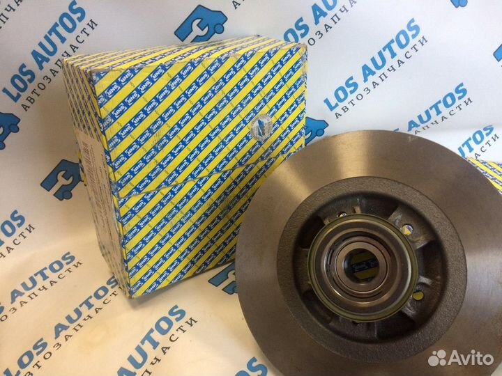 Диск тормозной renault kangoo 08- c подшипником