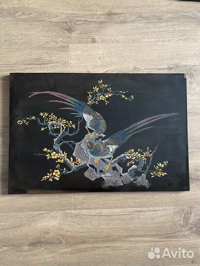 Картина панно из дерева Вьетнам