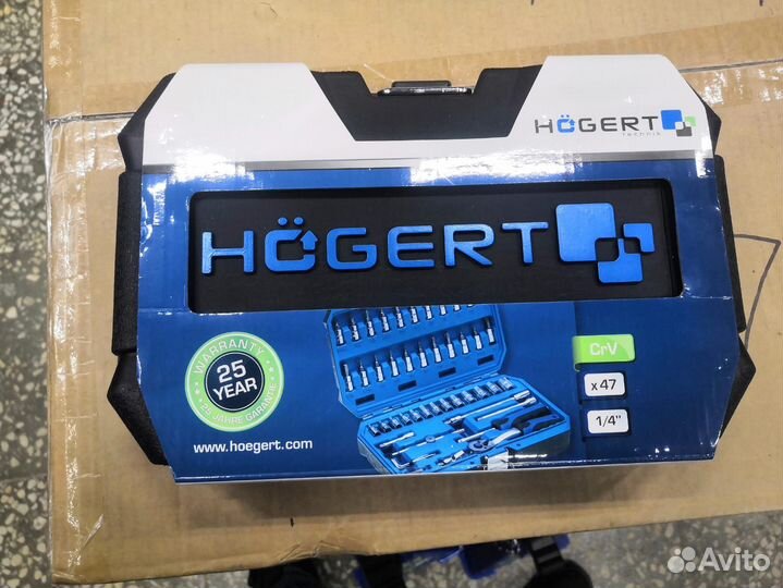 Набор инструментов, 46 шт., 1/4