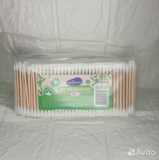 Ватные палочки бамбуковые