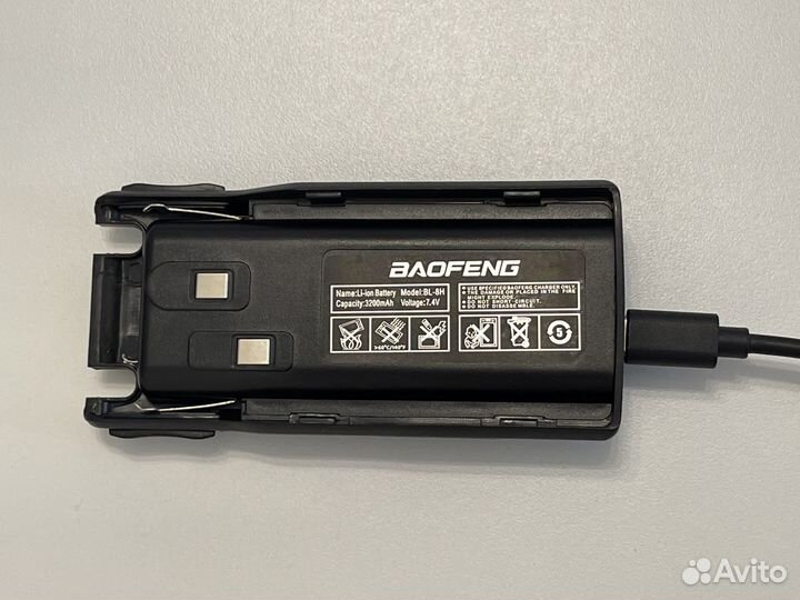 Аккумулятор BL8H USB type-c 3200mAh baofeng uv-82