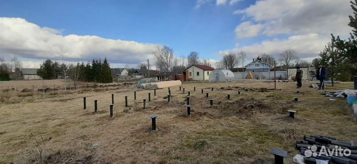 Винтовой фундамент