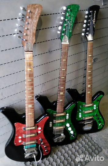 Электрогитары СССР(и чсср)