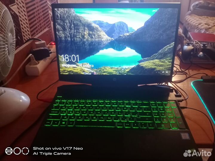 Игровой ноутбук hp