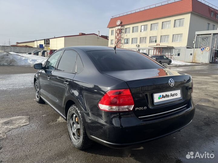 Volkswagen Polo 1.6 AT, 2011, 189 500 км