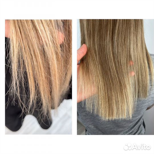 Счастье для волос lebel, Полировка волос