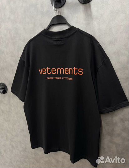 Футболка vetements оверсайз