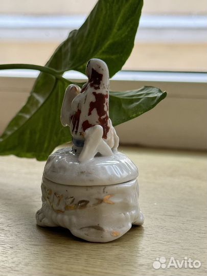 Шкатулка, фарфор, винтаж