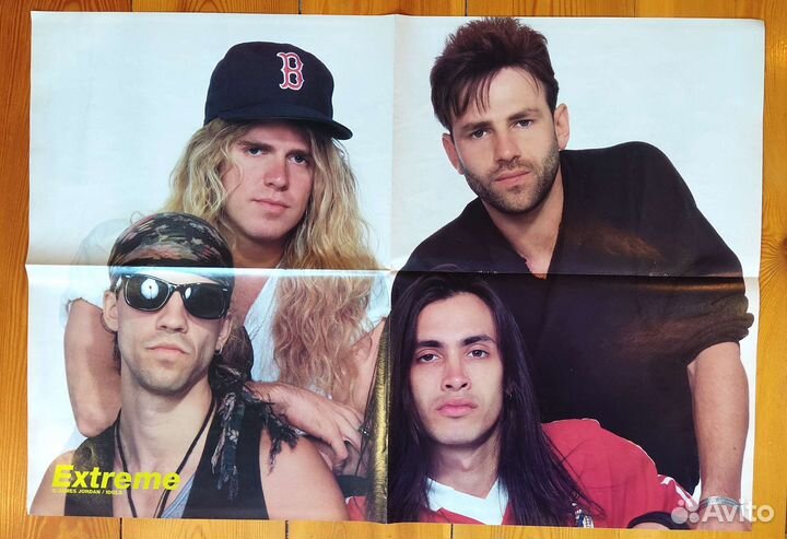 Плакаты постеры Metallica, Bon Jovi, the Cure