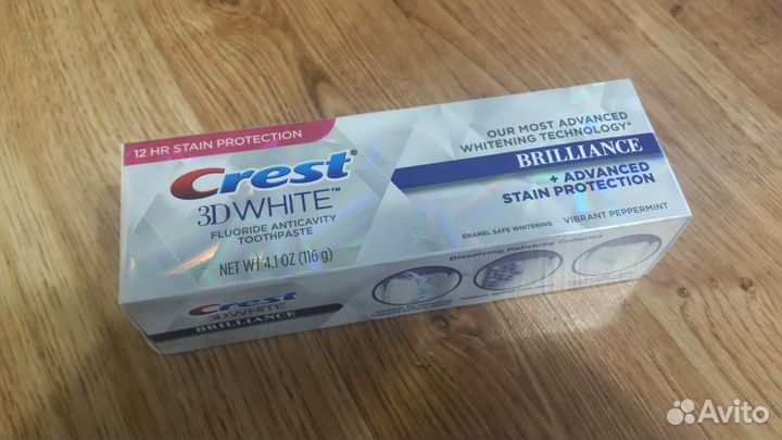 Отбеливающая зубная паста Crest3D White Brilliance