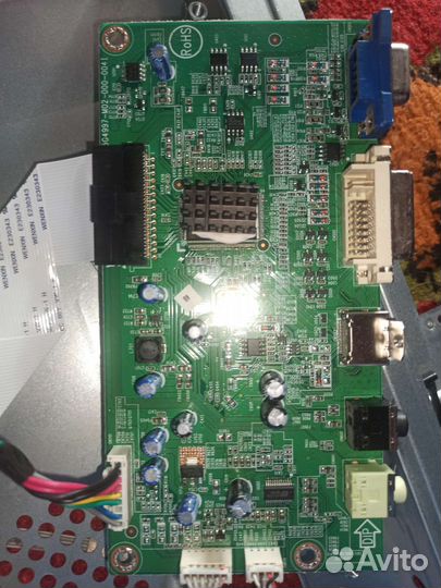 Монитор Benq gl2260t на запчасти + vesa подставка