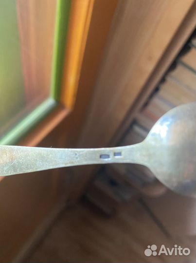 Ложки кофейные серебро винтаж