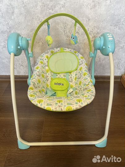 Детские электронные качели для новорожденных