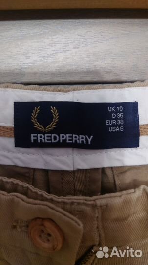 Брюки чинос женские Fred Perry