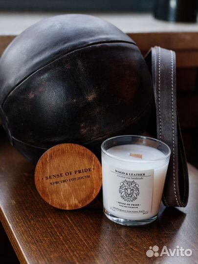 Свеча из кокосового воска