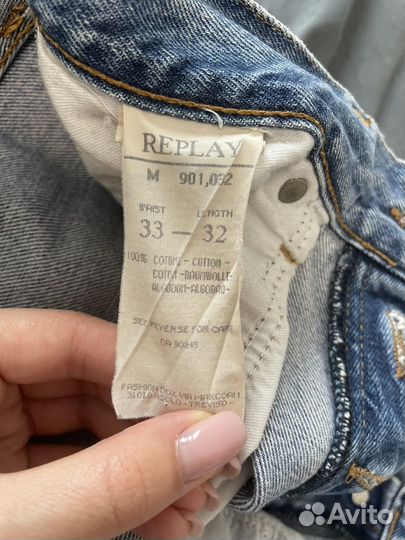Джинсы replay