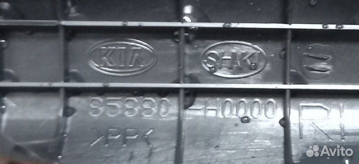 Накладка порога передняя правая KIA RIO X line