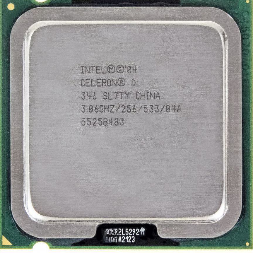 [SL7TY] Процессор Intel Celeron D 346 3067mhz Sl7ty