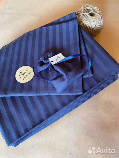 Постельное белье страйп сатин