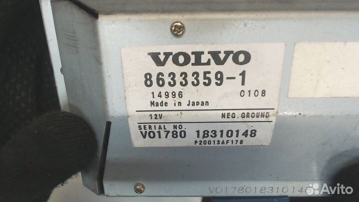 Дисплей компьютера Volvo V70, 2001