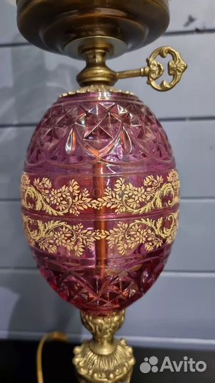 Лампа настольная. Светильник. Антиквариат