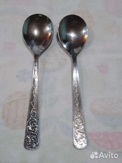 Вилки ложки ножи СССР