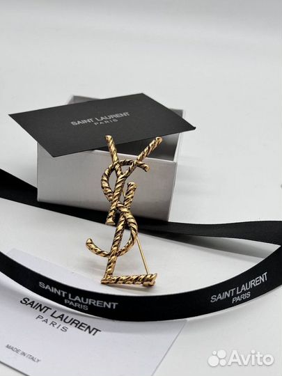 Брошь yves saint laurent