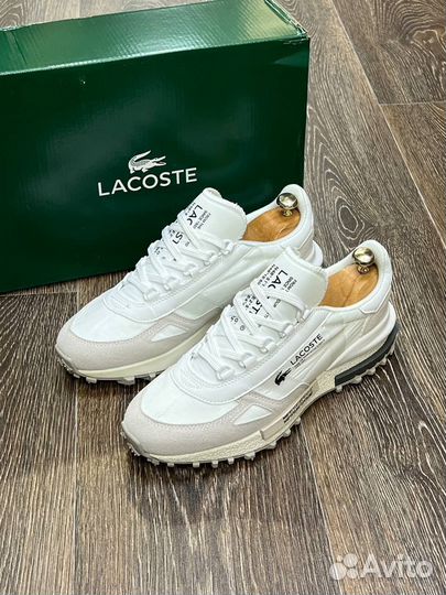 Кроссовки мужские Lacoste белые