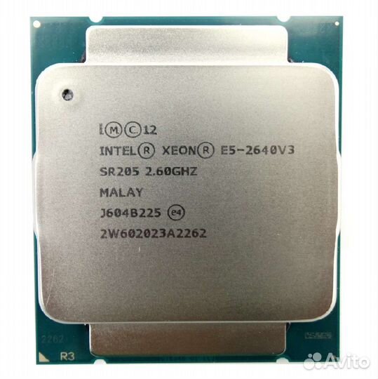 Процессор E5 2640 v3, 8ядер/16потоков