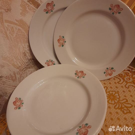 Тарелки мелкие Вербилки СССР