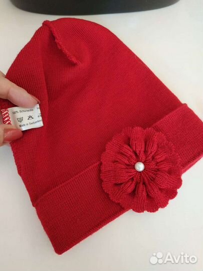 Шапка теплая для девочки