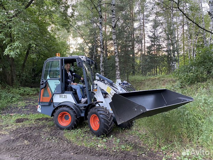 Ковш с увеличенной высотой выгрузки для погрузчика