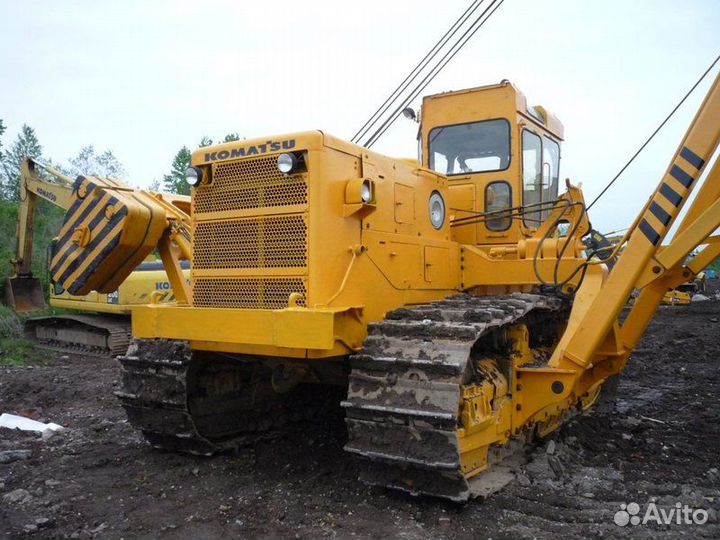 Аренда трубоукладчиков Komatsu D355C-3