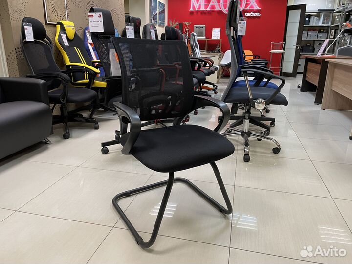 Кресло компьютерное chairman 696V на полозьях