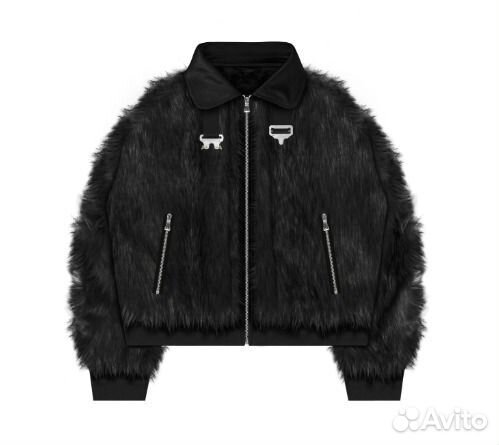 Куртка OG Fur-Jacket in Black