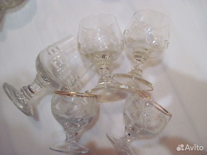 Хрустальные рюмки/стопки/кружки СССР