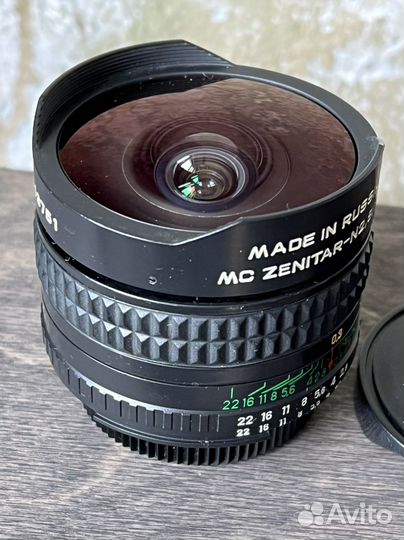 Объектив Zenitar MC 16/2.8 Fisheye