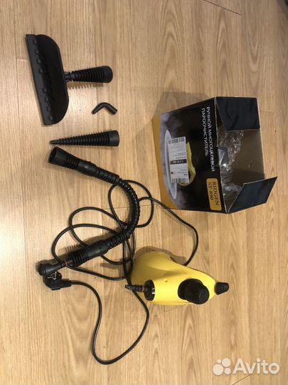 Пароочиститель ridgen ST-890, белый, 9 насадок