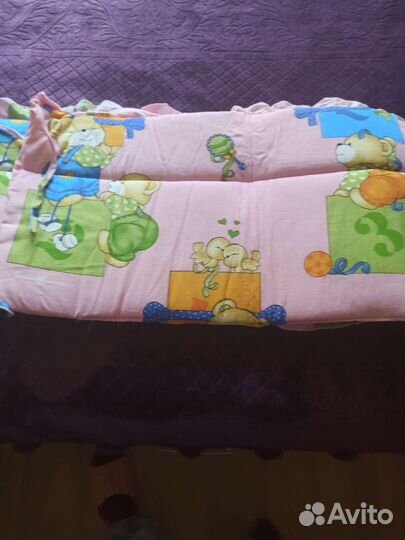 Бортики в кроватку