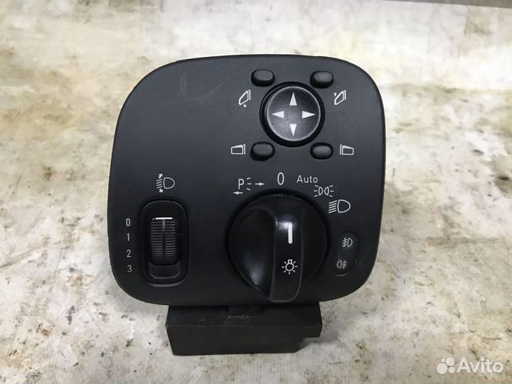 Переключатель света и зеркал Mercedes W203